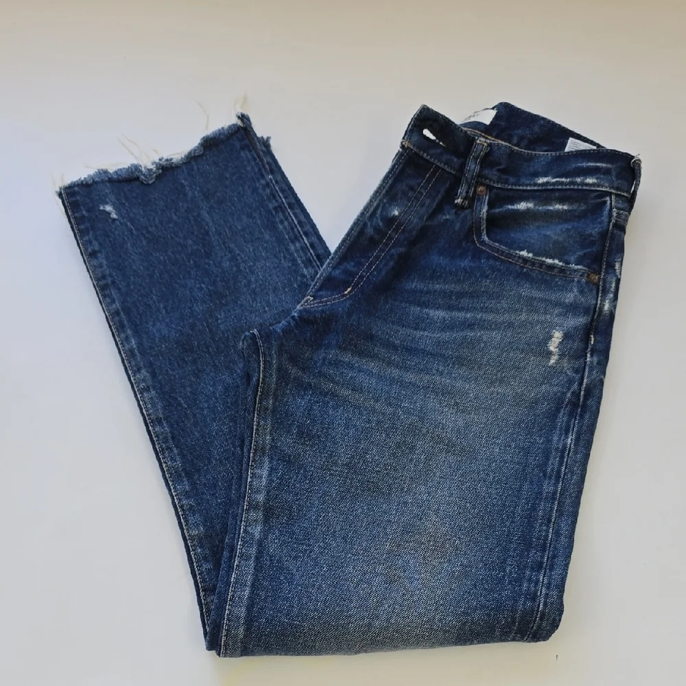 Moussy - Guilford Wide Straight in Dark Blue